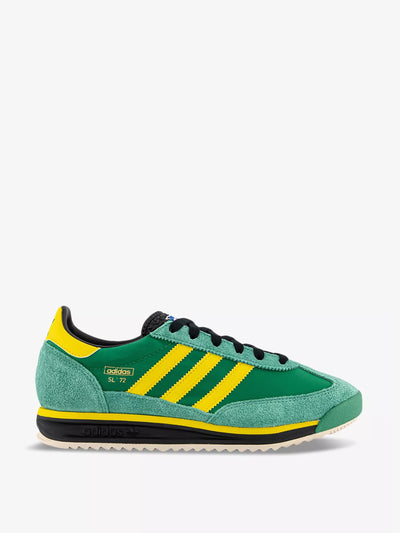 Adidas SL 72 RS suede and mesh low-top trainers at Collagerie