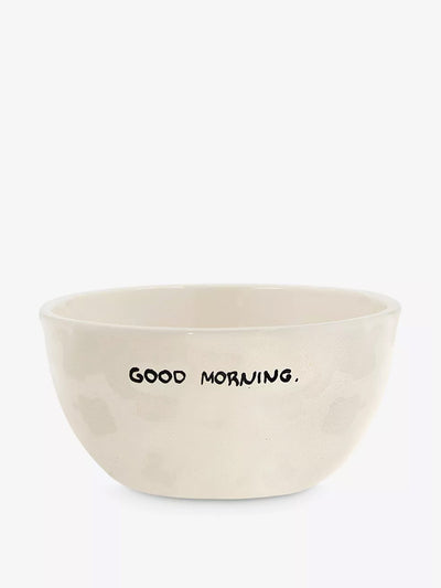 Anna + Nina Good Morning ceramic bowl at Collagerie