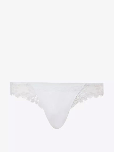 Simone Perele Wish metallic-thread stretch-lace thong at Collagerie