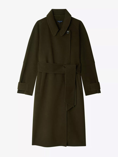 Soeur Chambery oversized wool-blend coat at Collagerie