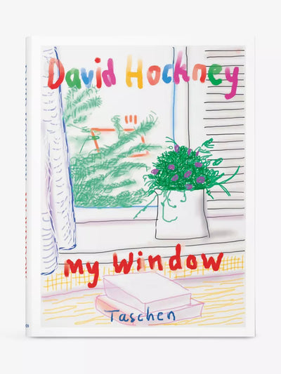 Taschen David Hockney My Window coffee table book at Collagerie