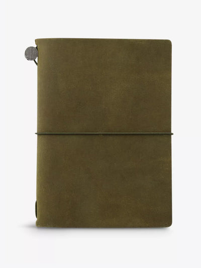 Traveler's Company Passport-size leather notebook at Collagerie