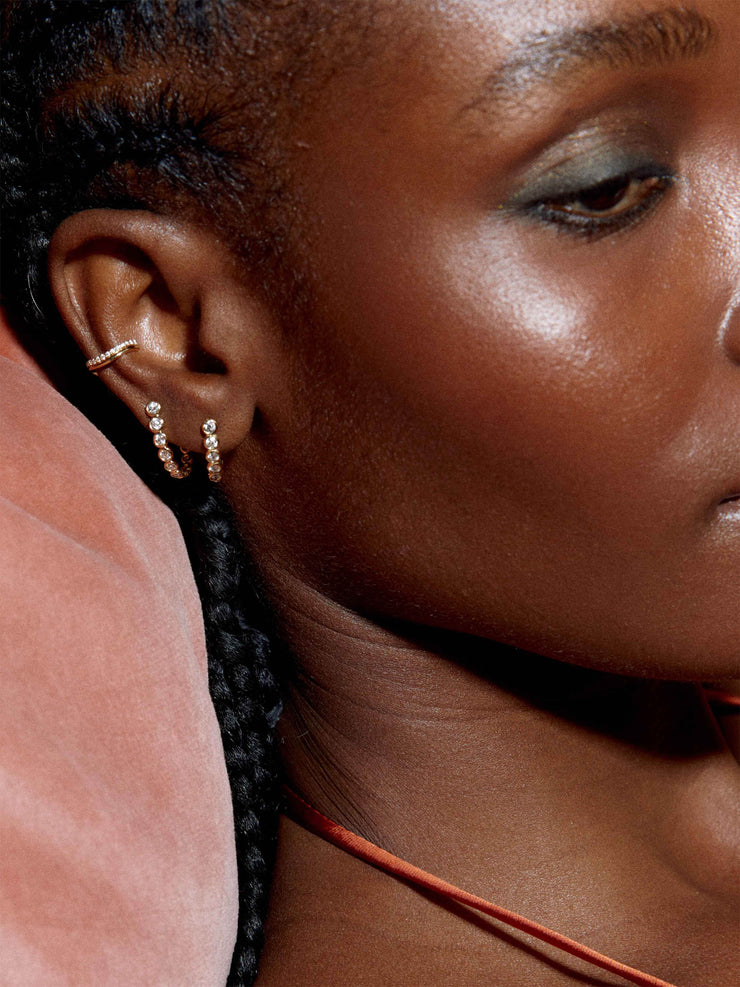 Semi hoop earring Jewellery & Watches Kimai    - Collagerie