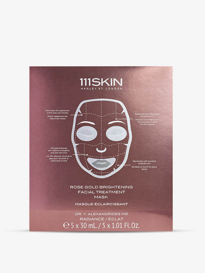 111Skin Rose Gold Brightening Facial Treatment Mask at Collagerie