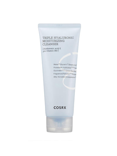 Cosrx Triple Hyaluronic Moisturising Cleanser at Collagerie