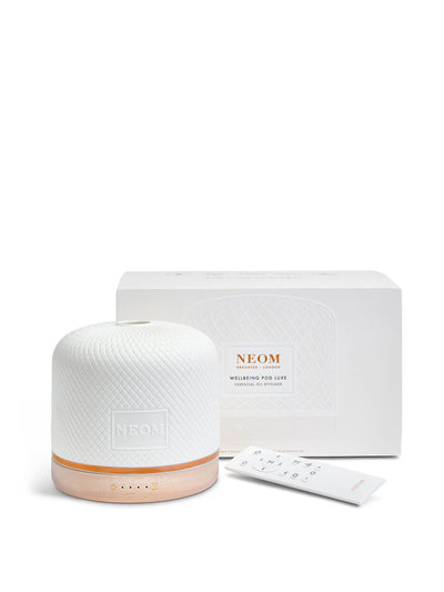Neom Organics London Wellbeing Pod Luxe mini essential oil diffuser at Collagerie