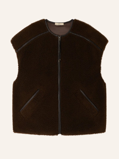 Sessun Mounty sleeveless jacket at Collagerie