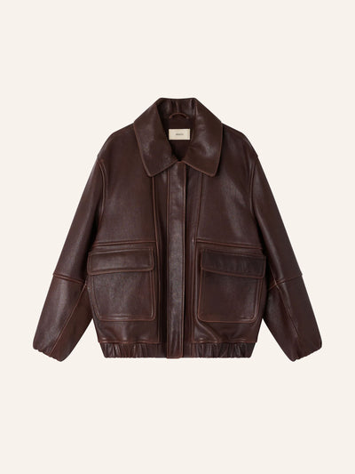 Sessun Wyatt leather jacket at Collagerie