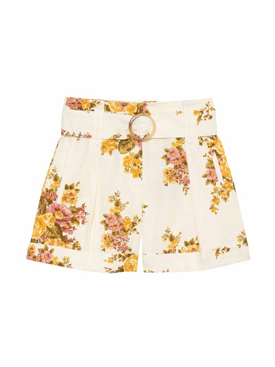 Sézane Floral print shorts at Collagerie