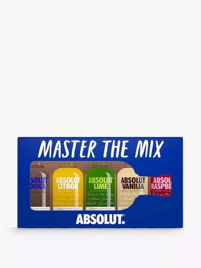 Absolut Miniature vodka sampler (5-piece) at Collagerie