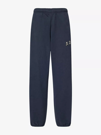 Adanola Logo-embroidered cotton jogging bottoms at Collagerie
