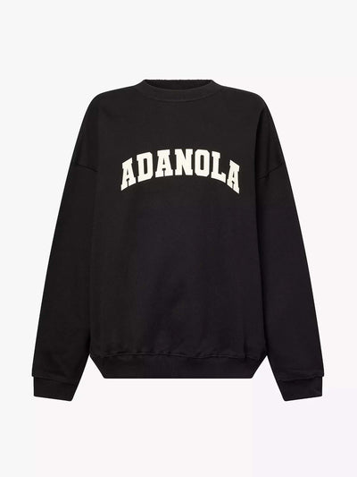 Adanola Varsity oversized cotton sweatshirt at Collagerie