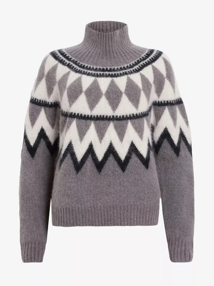 Tara funnel neck knitted jumper Clothing All Saints - Collagerie