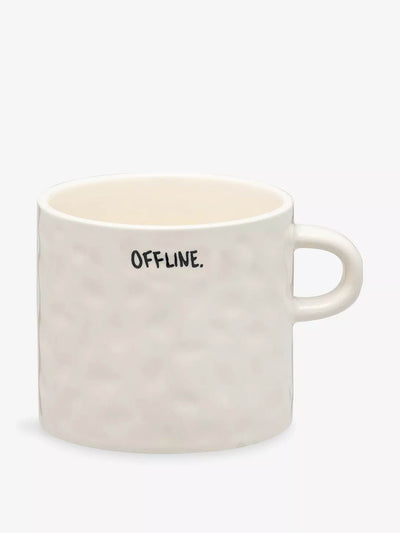 Anna + Nina Offline textured ceramic mug at Collagerie