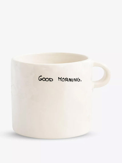 Anna + Nina Good Morning ceramic mug at Collagerie