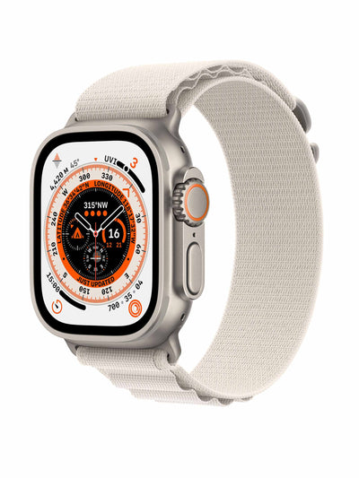 Apple Apple Watch Ultra 49mm with alpine loop strap at Collagerie