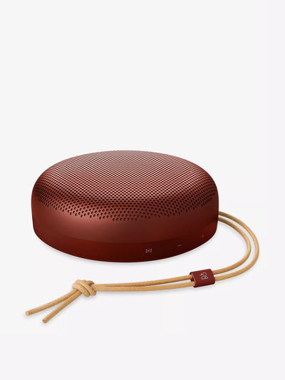 Bang & Olufsen Beosound A1 3rd Gen speaker in Rustic Red at Collagerie