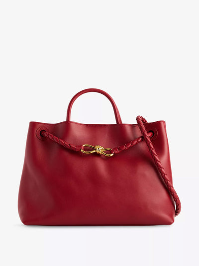 Bottega Veneta Andiamo medium leather top-handle bag at Collagerie