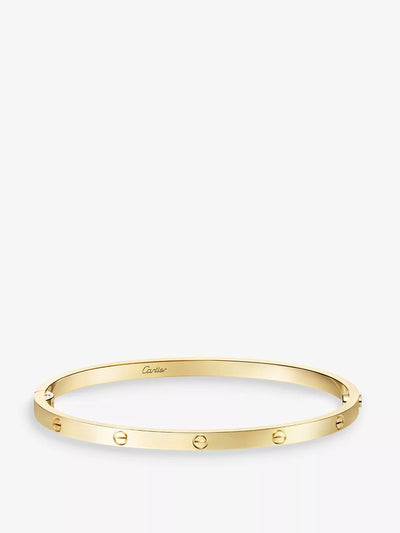Cartier Love small 18ct yellow-gold bracelet at Collagerie