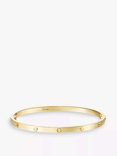 Cartier Love small 18ct yellow-gold bracelet at Collagerie