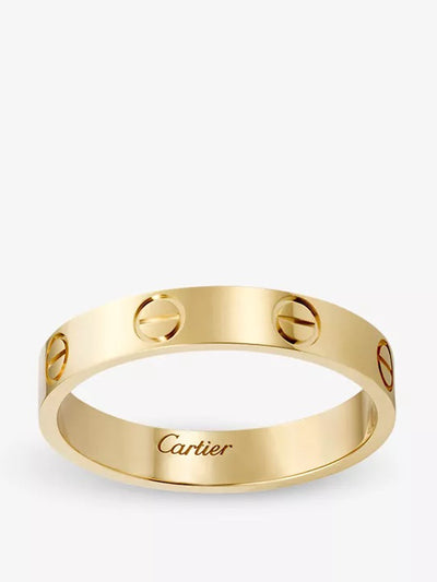 Cartier Love small 18kt yellow-gold ring at Collagerie