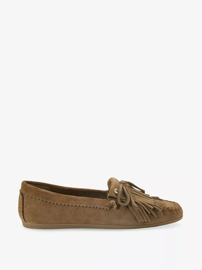 Carvela Nila suede loafers at Collagerie