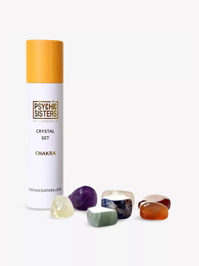 Psychic Sisters Chakra crystal set at Collagerie