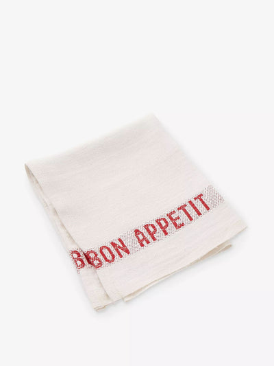 Charvet Bon Appetit linen napkin at Collagerie
