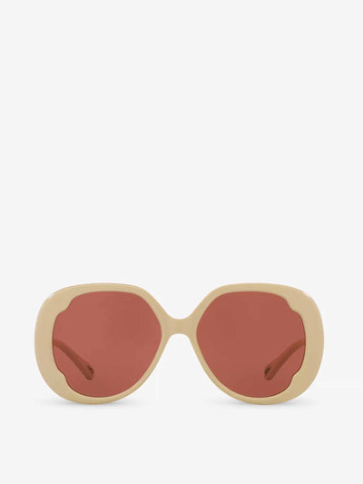 Chloé CH0195S round-frame acetate sunglasses at Collagerie