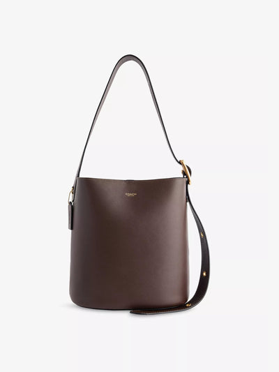 Coach Bleecker leather bucket bag at Collagerie