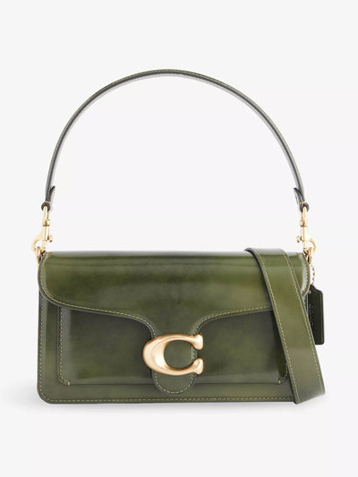 Coach Tabby 26 spazzolato-leather shoulder bag at Collagerie