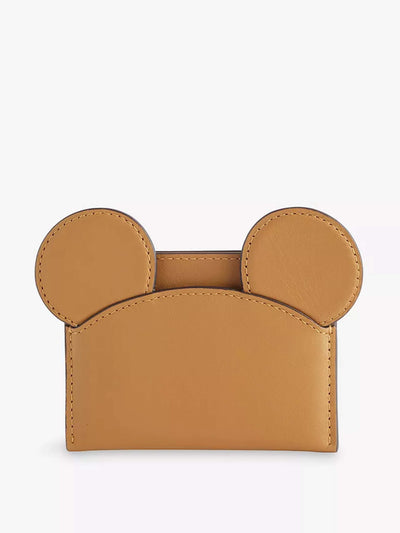 Coach X Disney Leather card holder at Collagerie