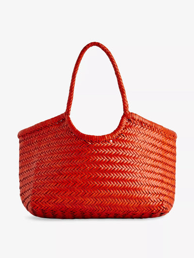 Dragon Diffusion Nantucket leather tote bag at Collagerie
