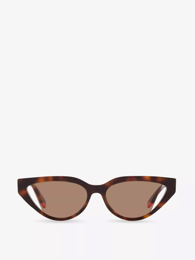 Fendi Way cat-eye tortoiseshell acetate sunglasses at Collagerie