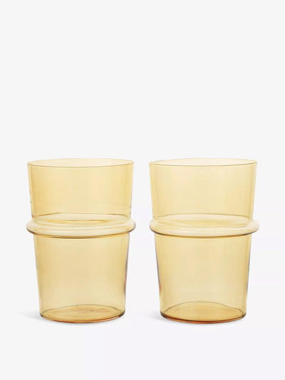 Ferm Living Boya tall tumbler glasses (set of 2) at Collagerie