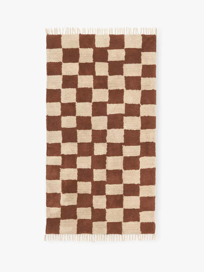 Ferm Living Mara washable cotton rug at Collagerie