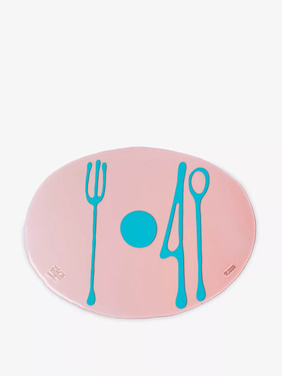 Fish Design by Gaetano Pesce Tables mates resin cutlery placemat at Collagerie