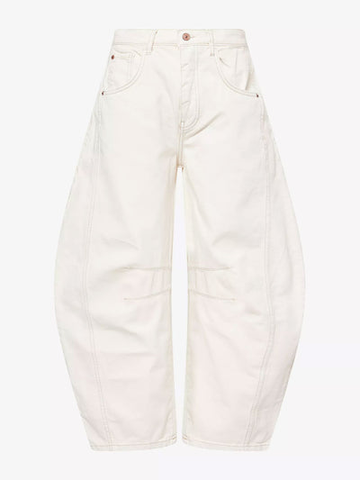 Free People Good luck mid-rise barrel denim jeans at Collagerie