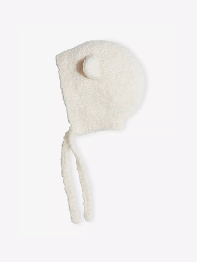 H&M Adorables Bouclé-textured wool-blend bonnet at Collagerie