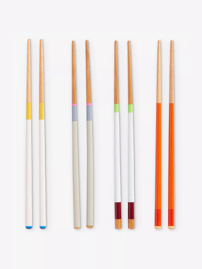 Hay Scholten & Baijings bamboo and beechwood chopsticks (set of 4) at Collagerie