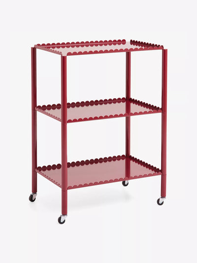 Hay Three-tier coated-steel trolley at Collagerie
