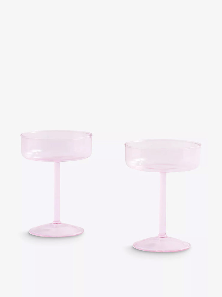 Tint Coupe glasses (set of 2) Interiors Hay    - Collagerie