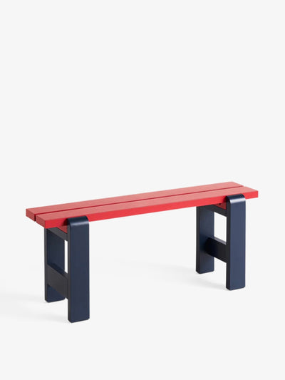 Hay Weekday bench duo 111 steel and pinewood bench at Collagerie