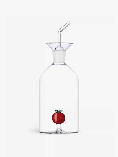 Ichendorf Vegetables Tomato borosilicate-glass oil bottle at Collagerie