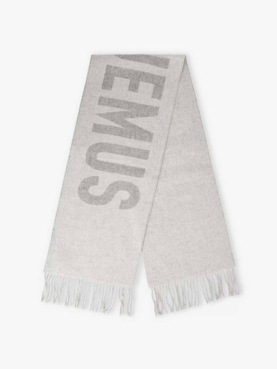 Jacquemus L'echarpe wool-knitted fringed scarf at Collagerie