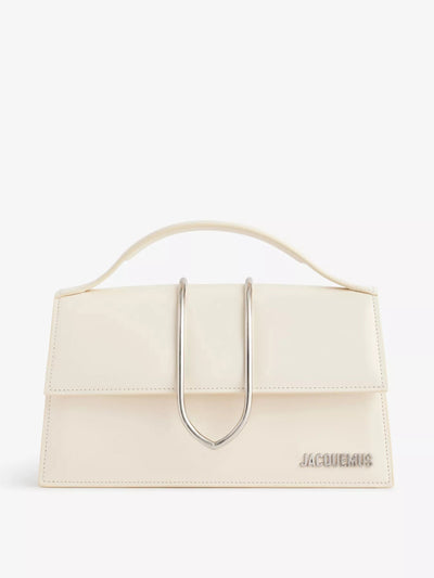 Jacquemus Le Grand Bambino leather top-handle bag at Collagerie