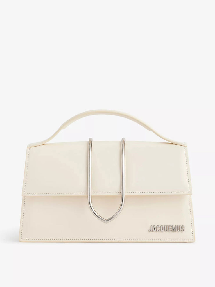 Le Grand Bambino leather top-handle bag Bags Jacquemus - Collagerie