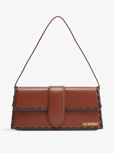 Jacquemus Brown leather Le Bambino Lace bag at Collagerie