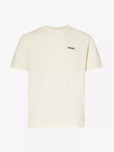 Jacquemus Le T-shirt Gros Grain brand-tab cotton-jersey t-shirt at Collagerie