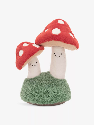 Jellycat Amuseable Pair Toadstools soft toy at Collagerie
